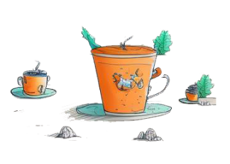 Orange Cups